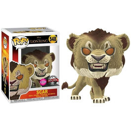 POP! Disney The Lion King Scar flocked exclusivo