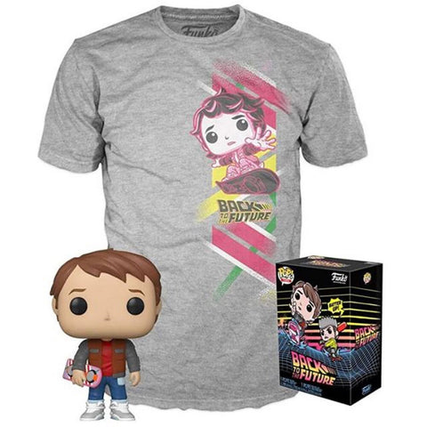 POP & Tee Back to the Future Marty Exclusive