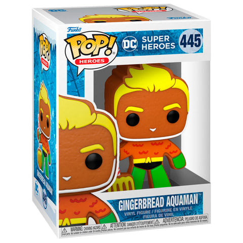 Cópia de POP! DC Comics Holiday Gingerbread Aquaman