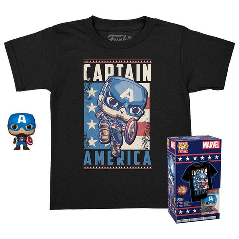 POP & Tee Marvel Captain America