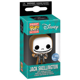 Pocket POP Keychain Disney Nightmare Before Christmas Jack Skellington Gingerbread Exclusiv