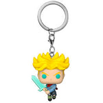 Pocket POP Keychain Dragon Ball Super Saiyan Trunks with Sword