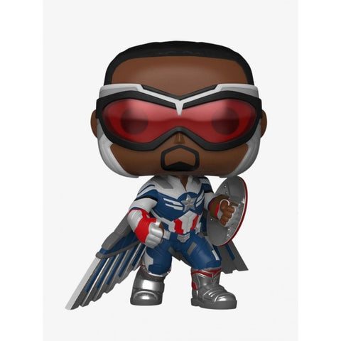POP! Marvel The Falcon and the Winter Soldier - Winter Falcon Captain America (Special Edition)