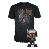 Star Wars: The Mandalorian POP! & Tee Box Boba Fett