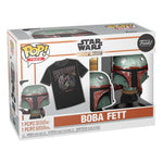 Star Wars: The Mandalorian POP! & Tee Box Boba Fett