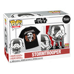Star Wars POP! & Tee Set de Minifigura y Camiseta Stormtrooper