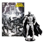 DC Direct Action Figure Black Adam Batman Line Art Variant (Gold Label)